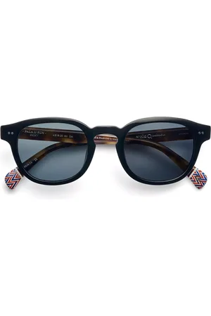 Etnia Barcelona Pala II Sun Polarized BKHV Occhiali da Sole Neri per Uomo