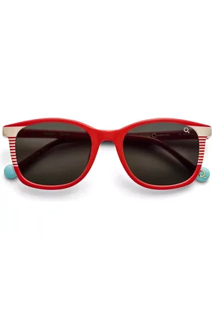 Etnia Barcelona Shark Sun per Bambino RDWH Occhiali da Sole Rossi per Bambino