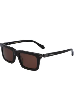 Salvatore Ferragamo SF2015S 210 Occhiali da Sole Marroni per Uomo