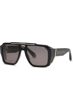 Philipp Plein SPP184M 0700 Occhiali da Sole Neri per Uomo