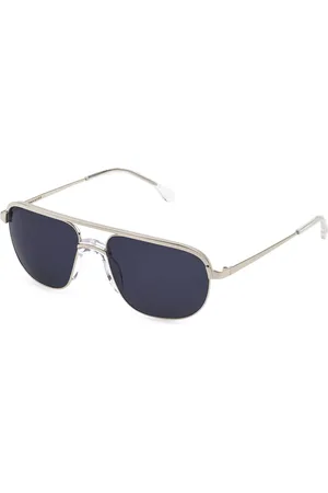Lozza SL2392 579P Occhiali da Sole Argentati per Uomo