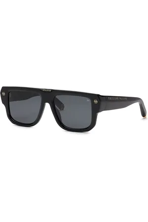 Philipp Plein SPP179 0700 Occhiali da Sole Neri per Uomo