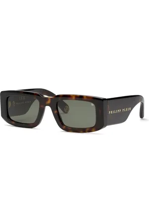 Philipp Plein SPP149V 0722 Occhiali da Sole Tartarugatishell per Uomo