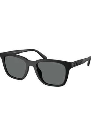 Coach HC8426U CAD81 Polarized 500281 Occhiali da Sole Neri per Uomo