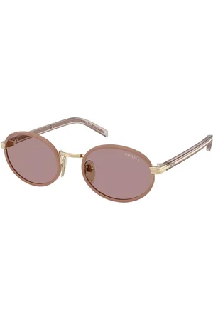 Prada PR B56S 24E20I Occhiali da Sole Marroni per Donna