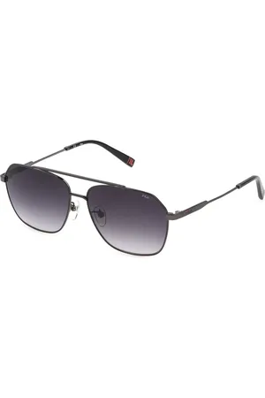 Fila SFI216 0568 Occhiali da Sole Grigi per Uomo