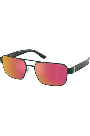 Ralph Lauren PH3161 94816Q Occhiali da Sole Verdi per Uomo
