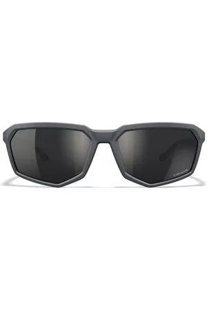 Wiley X RECON Polarized AC6RCN08 Occhiali da Sole Grigi per Uomo