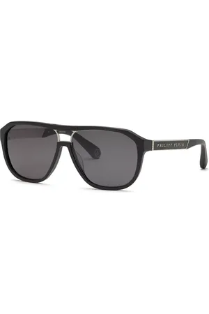 Philipp Plein SPP118M 0703 Occhiali da Sole Neri per Donna