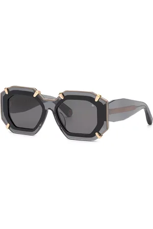 Philipp Plein SPP098V 0819 Occhiali da Sole Oro per Donna
