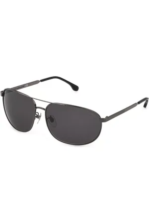 Lozza SL2373 0568 Occhiali da Sole Grigi per Uomo