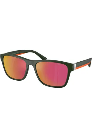 Ralph Lauren PH4229U 55966Q Occhiali da Sole Verdi per Uomo
