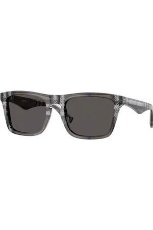 Burberry BE4434F Vestibilità Orientale 414787 Occhiali da Sole Grigi per Uomo