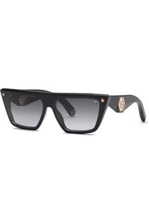 Philipp Plein SPP177 0700 Occhiali da Sole Neri per Donna