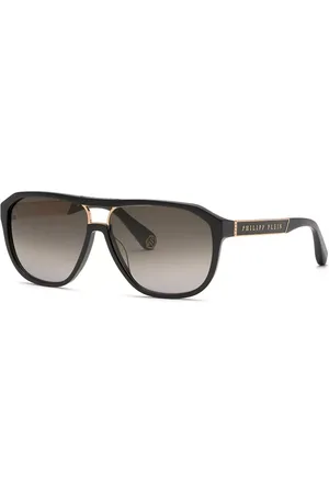 Philipp Plein SPP118M 0700 Occhiali da Sole Neri per Donna