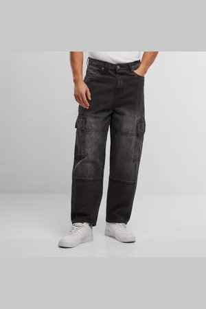 Urban classics Tapered Heavy Ounce Baggy Cargo Jeans uomo taglia 28 Abbigliamento