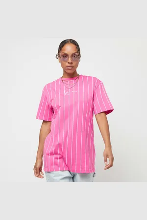 Karl Kani Small Signature Essential Pinstripe Oversized Tee donna T-shirts e polo taglia XS Abbigliamento