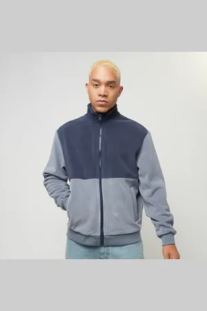 Urban classics Colour Block Polar Fleece Jacket uomo Giacche mezza stagione taglia S Abbigliamento
