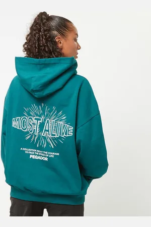 Pegador Nisa Oversized Hoodie donna Felpe con cappuccio e felpe taglia XS Abbigliamento