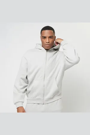 Urban classics Fluffy Zip Hoody uomo Felpe con cappuccio e felpe taglia XL Abbigliamento