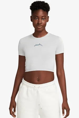 Jordan Short Sleeve Graphics Slim Crop Tee, di _1, T-shirts e polo, in
