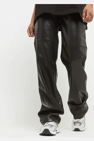 Pegador Liston Wide Fake Leather Pants donna Pantaloni sportivi taglia M Abbigliamento