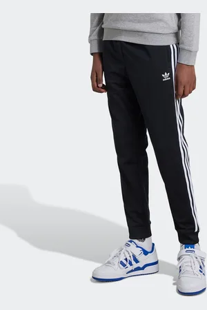adidas Pantaloni da allenamento Superstar unisex sportivi taglia 152 Abbigliamento