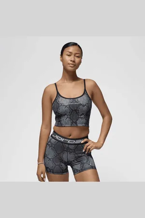 Jordan Sport All Over Print Cropped Tanktop donna Top taglia XS Abbigliamento