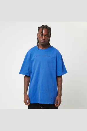 Karl Kani Autograph Heavy Jersey Boxy Tee blue uomo T-shirts e polo taglia S Abbigliamento
