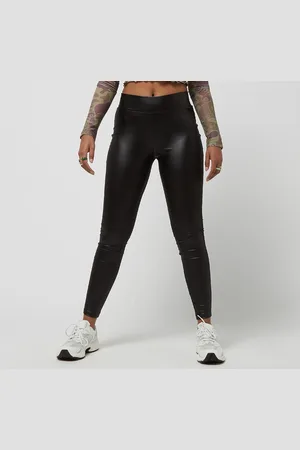 Urban classics Imitation Leather Leggings donna Leggins taglia XS Abbigliamento