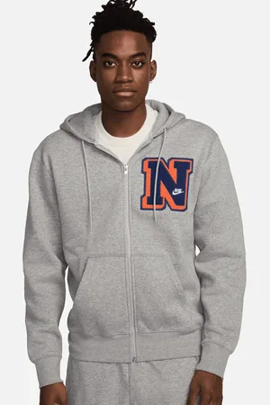 Nike Club Basketball Fullzip Pullover Hoodie Varsity uomo Felpe con cappuccio e felpe taglia S Abbigliamento