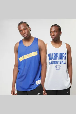 Mitchell & Ness NBA Reversible Mesh Tank Vintage Logo Golden Warriors uomo Canotte taglia S Abbigliamento