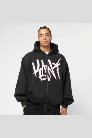 Karl Kani Woven Signature Oversized Zip Hoodie uomo Felpe con cappuccio e felpe taglia S Abbigliamento