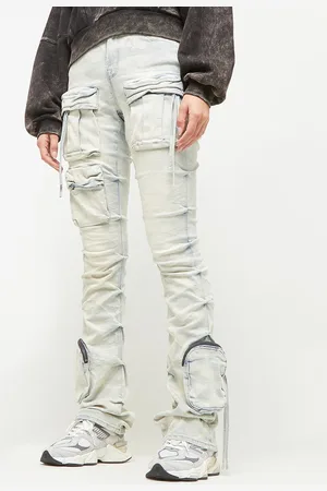 smoke rise High Stacked donna Pantaloni taglia XS Abbigliamento