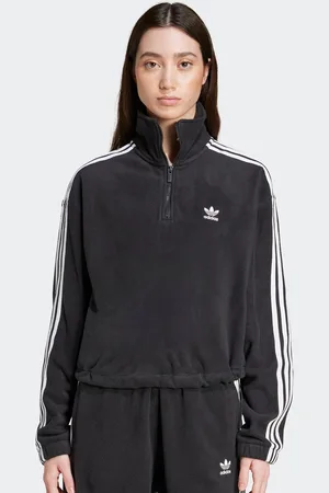 adidas Polar Fleece Half Zip donna Felpe con cappuccio e felpe taglia XS Abbigliamento