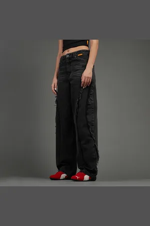 SNIPES S Cube Inside Out Baggy Denim donna Pantaloni taglia 25 Abbigliamento