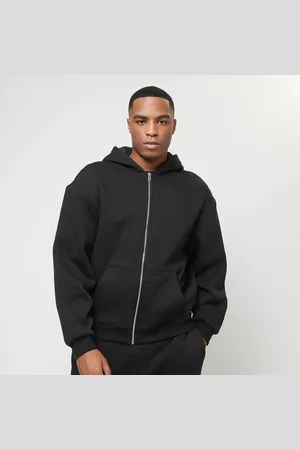 Urban classics Fluffy Zip Hoody uomo Felpe con cappuccio e felpe taglia M Abbigliamento