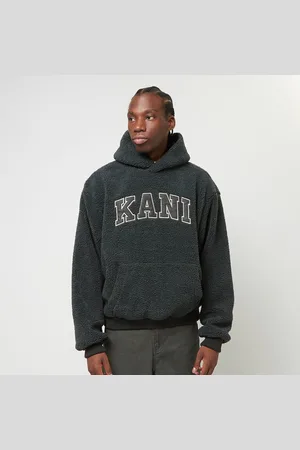 Karl Kani Serif Teddy Hoodie uomo Felpe con cappuccio e felpe taglia S Abbigliamento