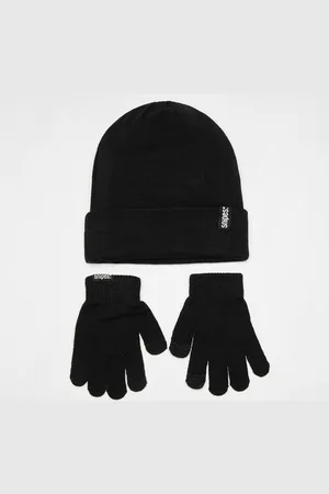 Nike Woven Label Basic Junior Knit Set black unisex Berretti taglia 8Y-15Y Accessori