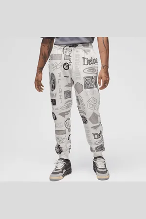 Jordan Essentials All Over Print Fleece Pants uomo Pantaloni sportivi taglia S Abbigliamento