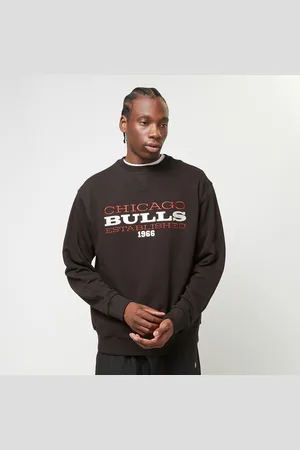 New Era Chicago Bulls NBA Lifestyle Oversized Crewneck Sweatshirt uomo Felpe con cappuccio e felpe taglia S Abbigliamento