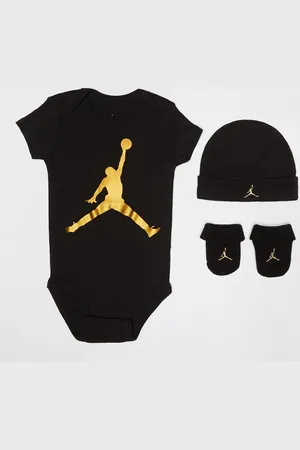 Jordan Jumpman Hat Bodysuit Bootie Set (3 Piece) unisex Tutine e set per neonati taglia 0M-6M Abbigliamento