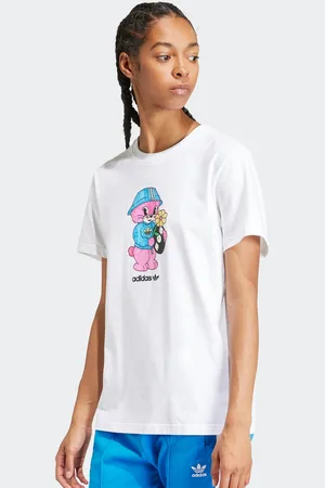 adidas Adi Orbic Graphic Tee donna T-shirts e polo taglia XS Abbigliamento