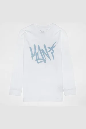 Karl Kani Tag Longsleeve Junior unisex Maniche lunghe taglia 110/116 Abbigliamento