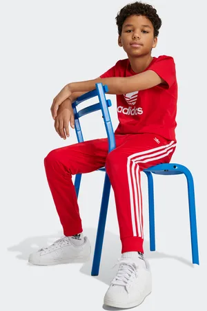 adidas Pantaloni da allenamento Superstar unisex sportivi taglia 152 Abbigliamento