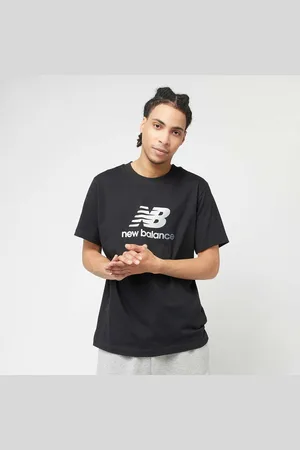 New Balance Sport Essentials Gradient Logo T-Shirt black uomo T-shirts e polo taglia S Abbigliamento