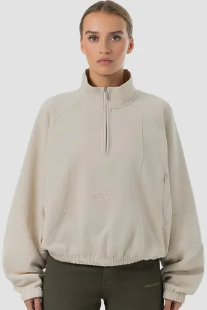 Pegador Thali Oversized Halfzip Sweater donna Felpe con cappuccio e felpe taglia XS Abbigliamento