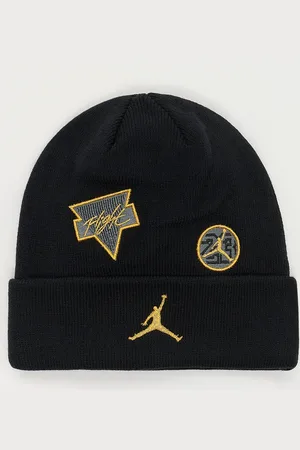 Nike JAN SEE ME SHINE BEANIE black/gold unisex Berreti taglia 8Y-20Y Accessori