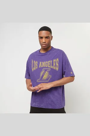 New Era NBA Washed Oversized Tee Los Angeles Lakers uomo T-shirts e polo taglia XS Abbigliamento