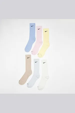 Nike 6 PACK - Everyday Plus Cushion Crew Training unisex Calzini taglia 42-46 Abbigliamento